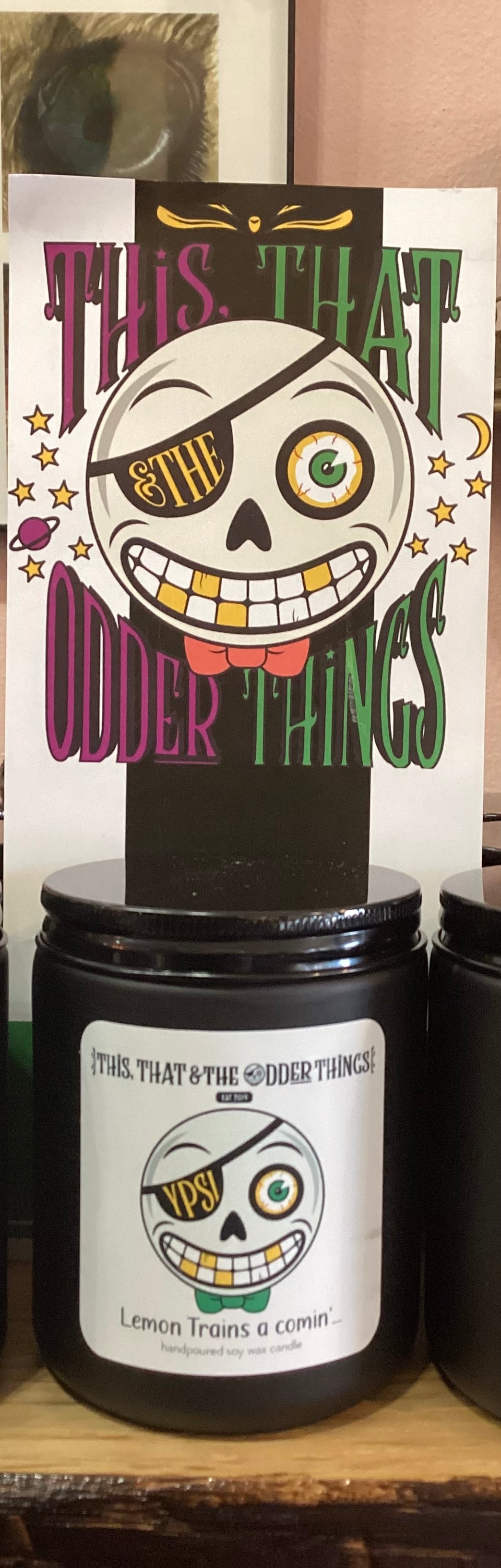 Odder Things Candle - Lemon Trains a Comin&