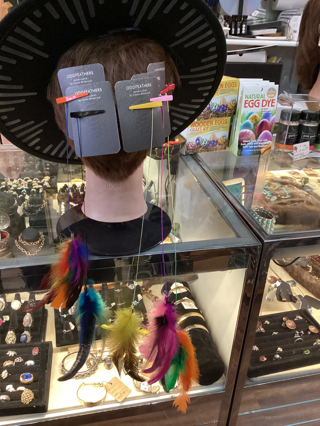 Feather Hairclips for Festivals, Raves, Parties, Statement Piece