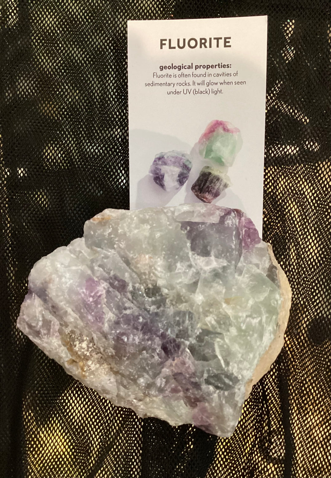 Fluorite Crystal Geode
