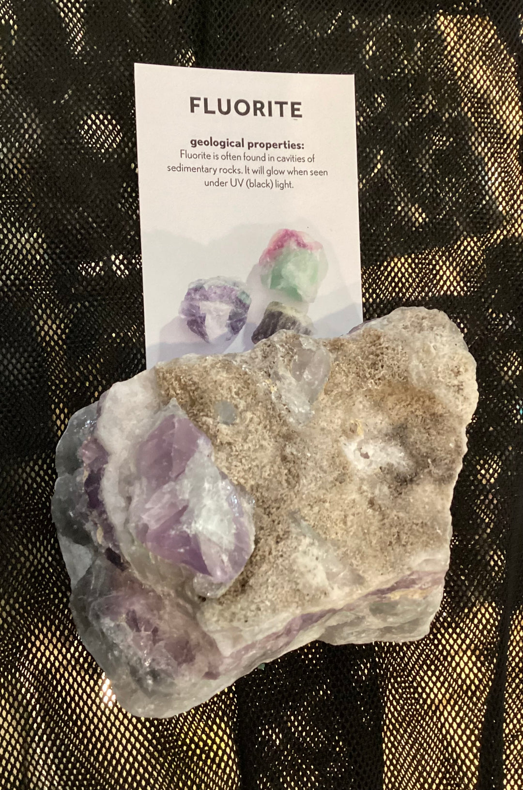 Fluorite Crystal Geode