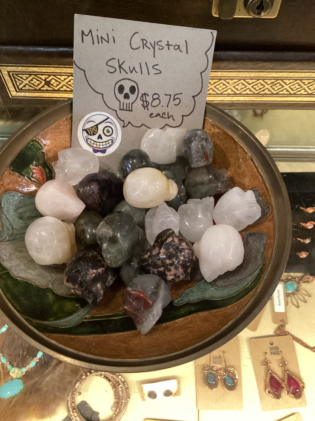 Assorted Mini Crystal Skulls