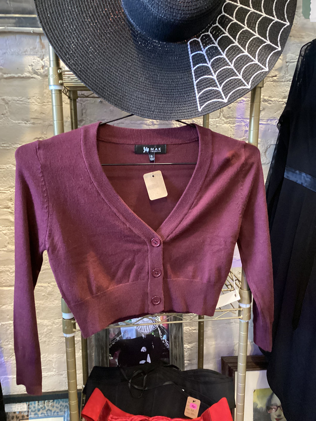 Lightweight Button Up Cardigan Half Sweater