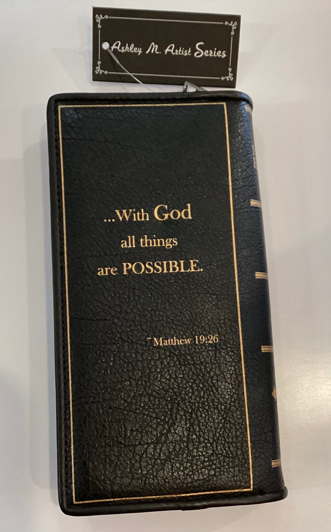 COMECO INC - Holy Bible Book Vinyl Wallet Clutch