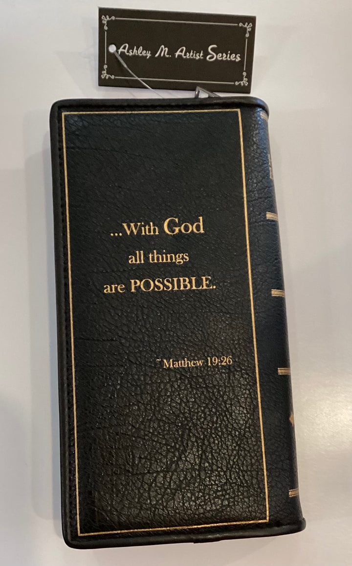 COMECO INC - Holy Bible Book Vinyl Wallet Clutch