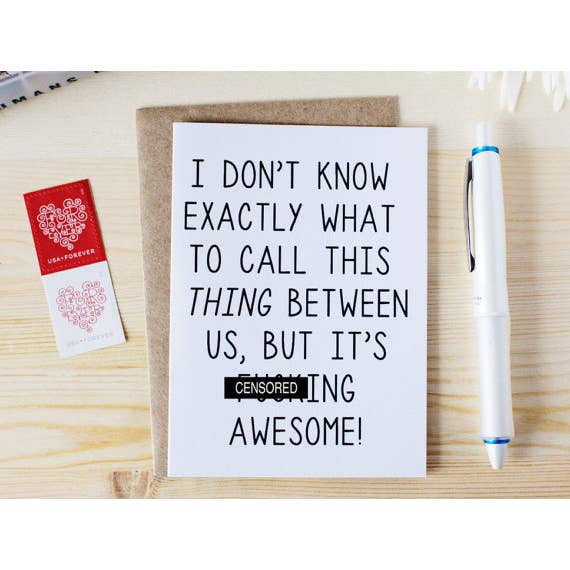 Honest AF Cards - I Don’t know Exactly What Card