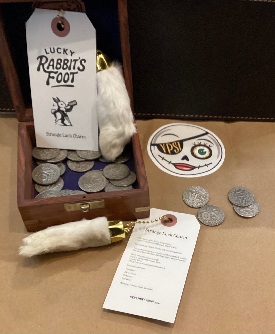 Lucky Rabbit’s Foot Strange Luck Charm