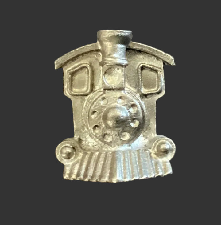 Pewter Steam Engine Train Pin (vintage)