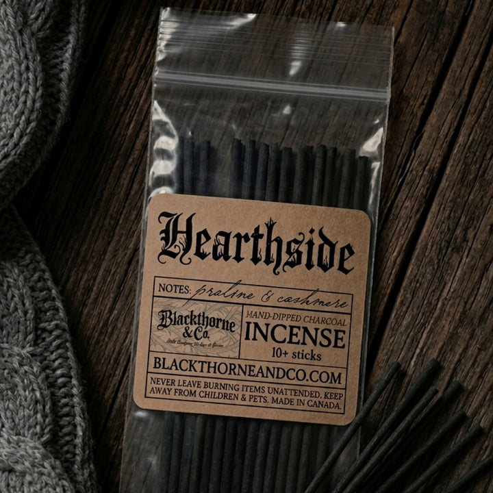Hearthside incense sticks |  gothic ritual incense