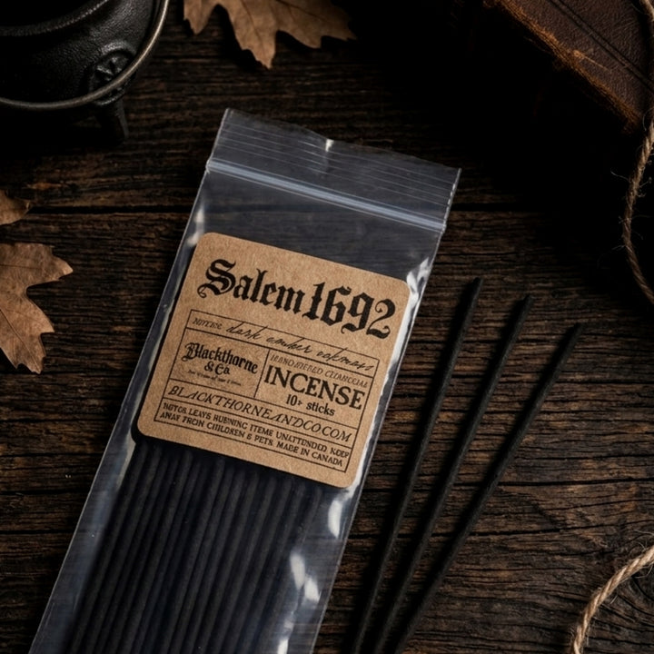 Salem 1962 incense sticks |  vegan gothic ritual incense