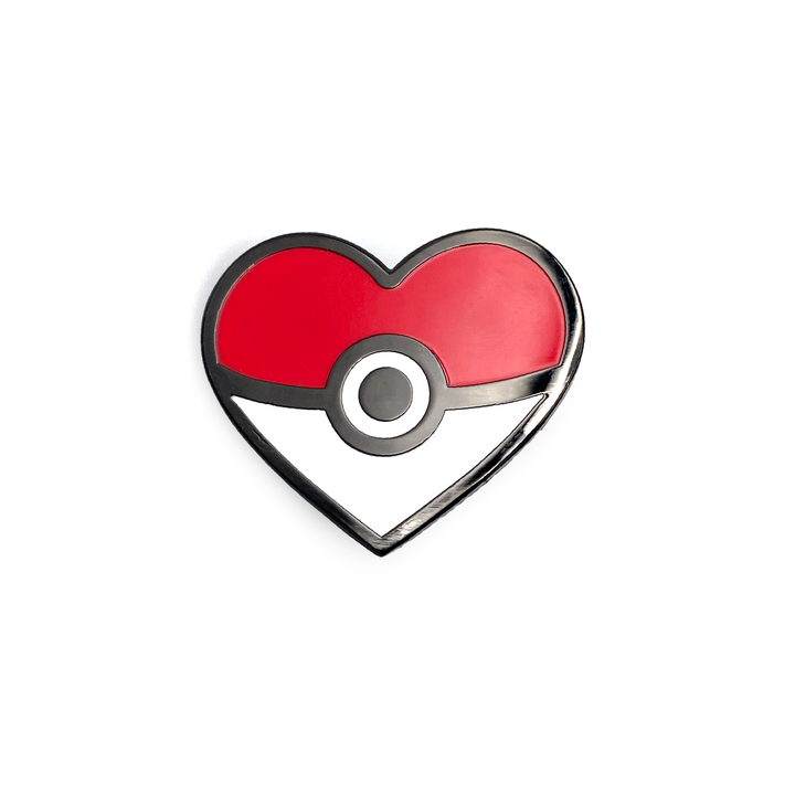 Pokeheart Enamel Pin