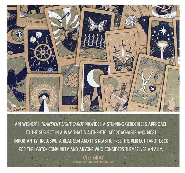Microcosm Publishing & Distribution - Transient Light Tarot: An 81-Card Deck & Guidebook