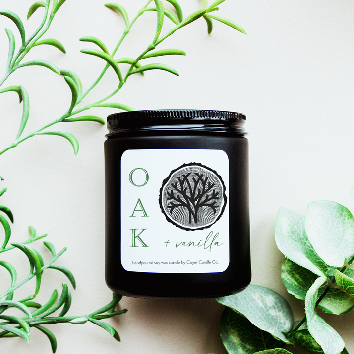 Odder Things Candle -  Oak + Vanilla