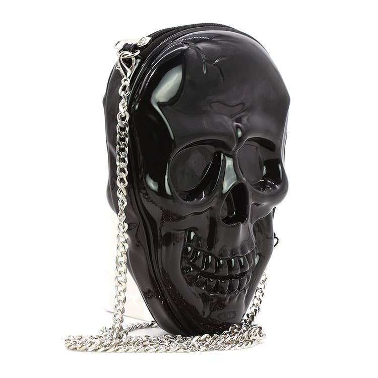 COMECO INC - Glow in the Dark Skull Head Crossbody Bag