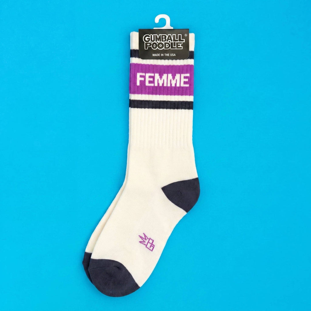Gumball Poodle - Femme Gym Crew Socks