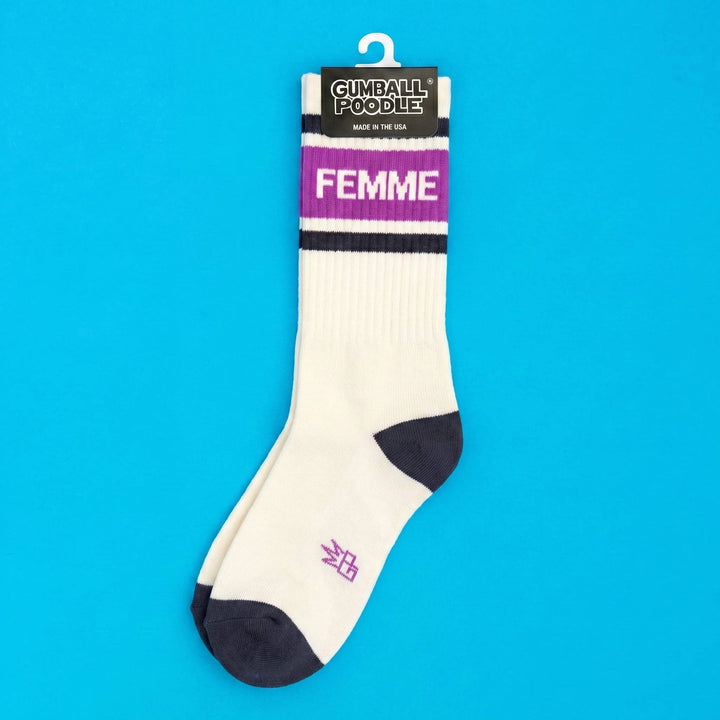 Gumball Poodle - Femme Gym Crew Socks