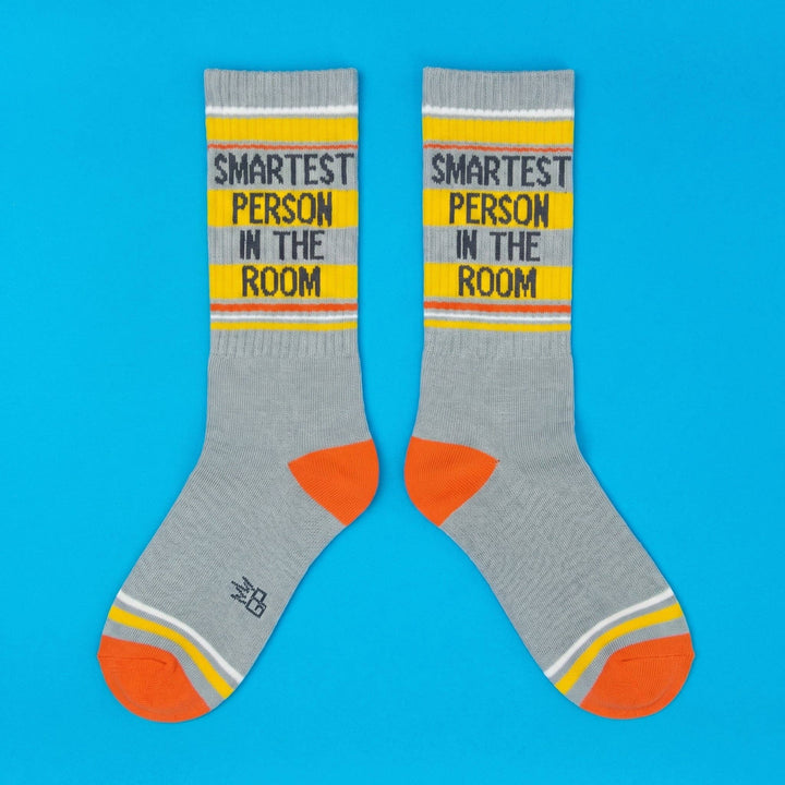 Gumball Poodle - Smartest Person In The Room Gym Crew Socks