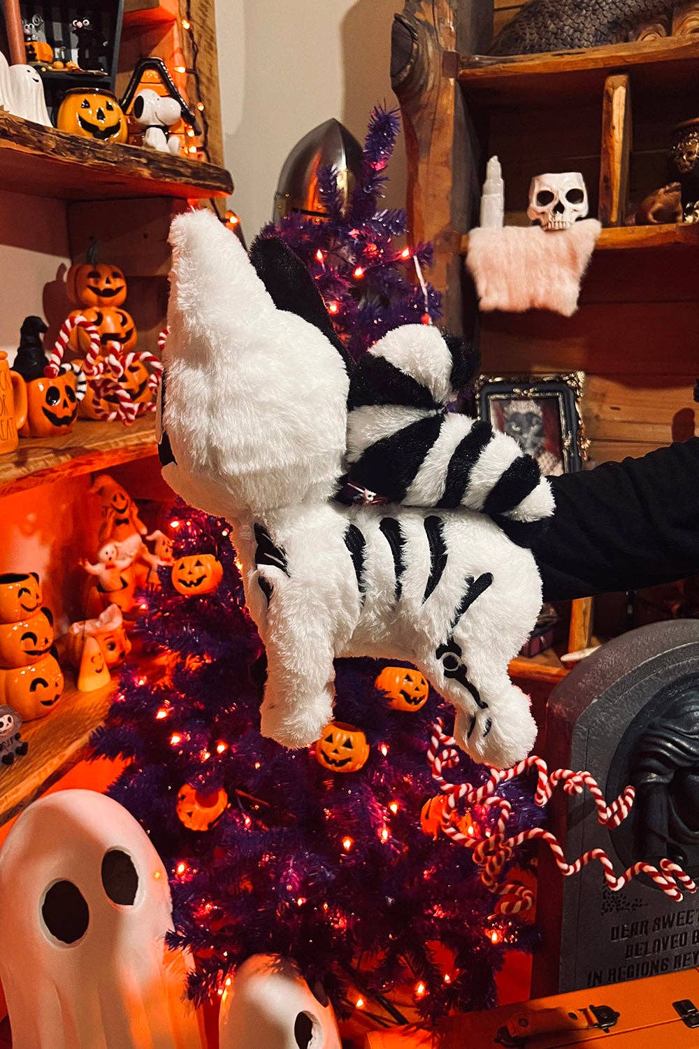 vampirefreaks - Splitzokitty Plush Toy [BLACK/WHITE]