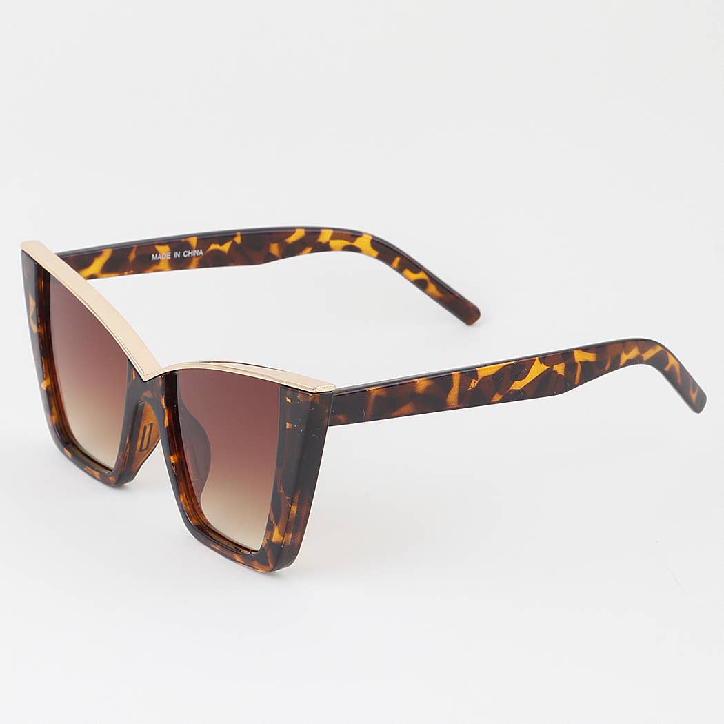 Modern Sharp Cateye Sunglasses