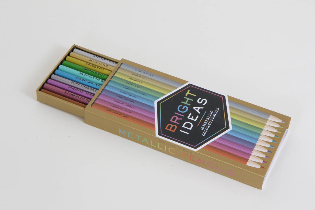 Chronicle Books - Bright Ideas Metallic Pencils