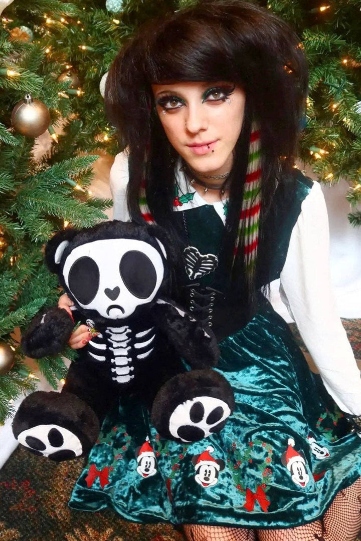 vampirefreaks - Grumpy Bones Bear Plush Toy