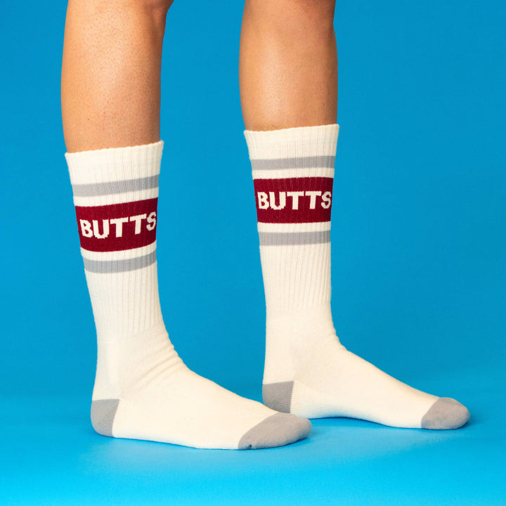 Gumball Poodle - Butts Gym Crew Socks