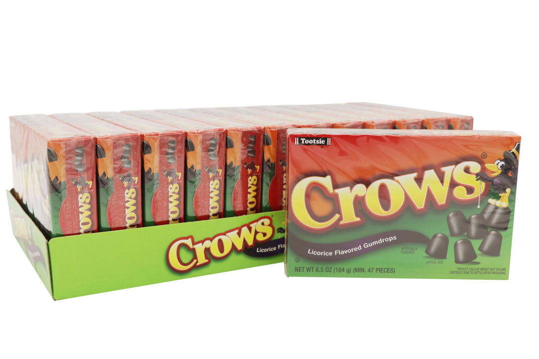 Crows Theater Box, Licorice Gum Drops, 6.5oz