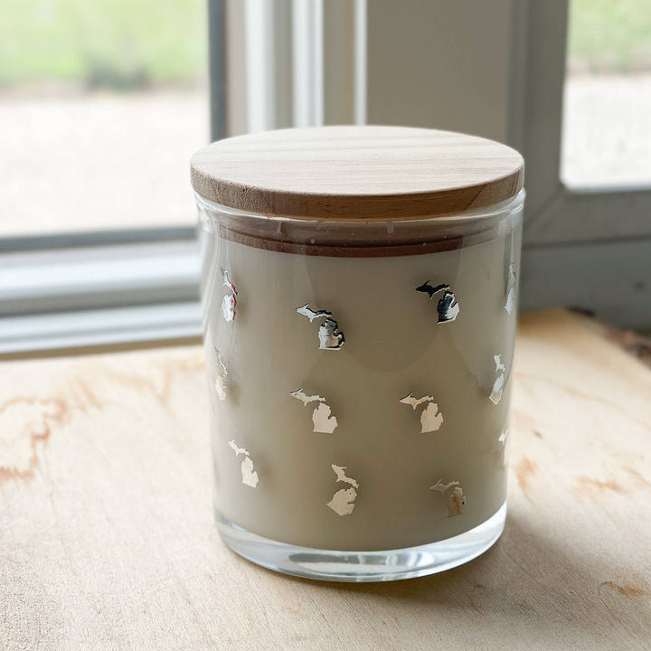 Simple Silver Michigan 11 oz. Candle