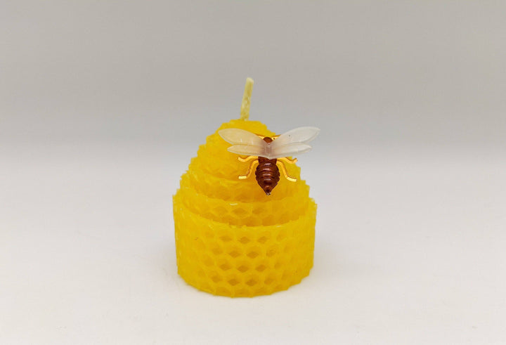 Natural Beeswax Candles With Vanilla Scent