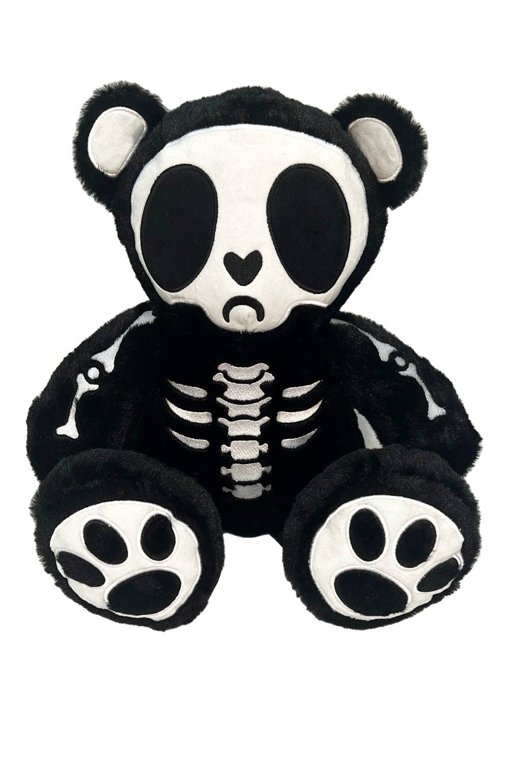 vampirefreaks - Grumpy Bones Bear Plush Toy