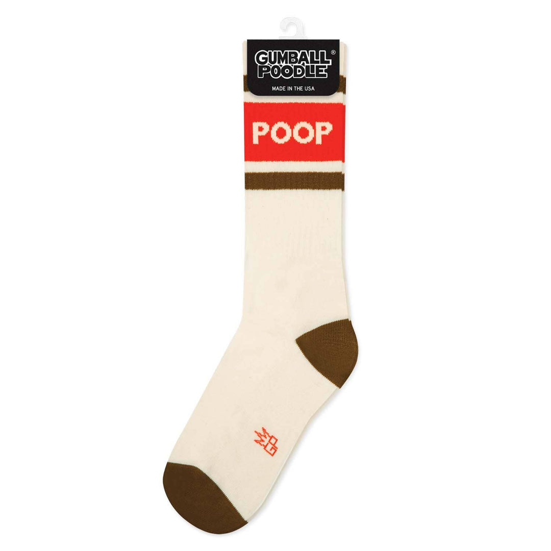 Gumball Poodle - Poop Gym Crew Socks