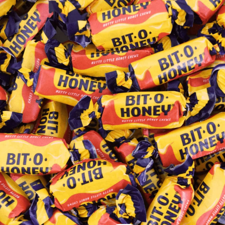Candy In Bulk - Bit-O-Honey Taffy Candy – Bulk Value Bag: 5 lb