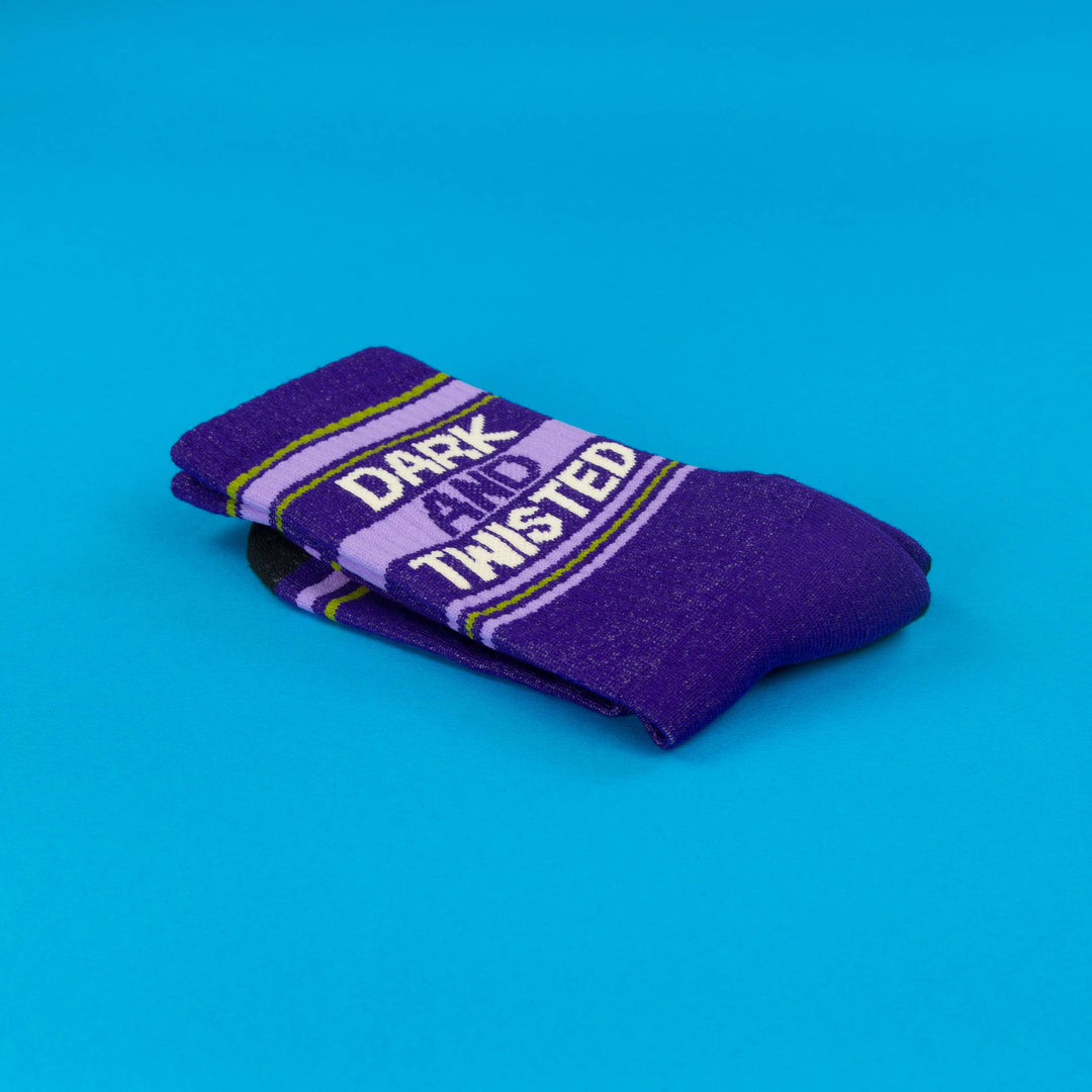 Dark And Twisted Gym Crew Socks