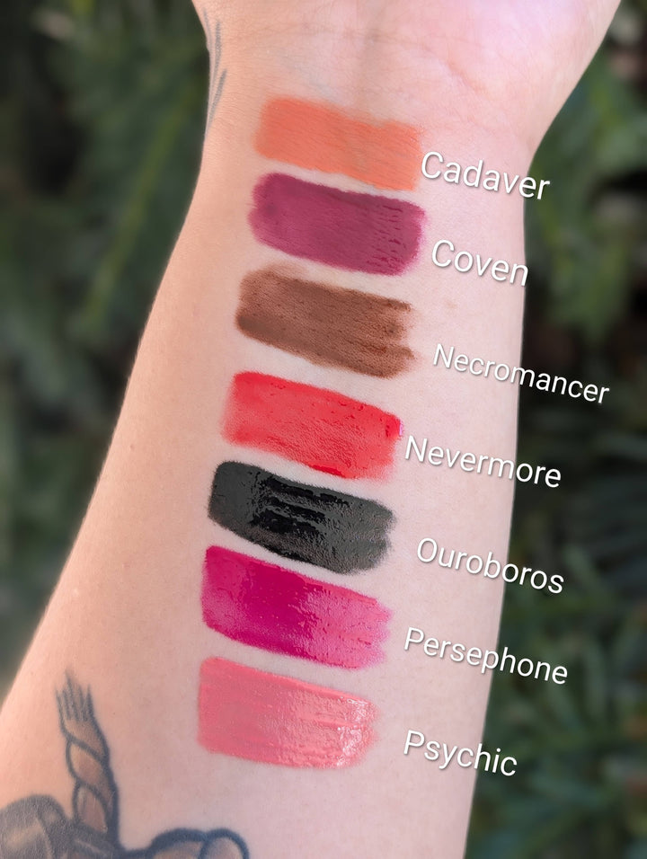 Crypt Cosmetics - NECROMANCER - Dark brown milk chocolate lip gloss