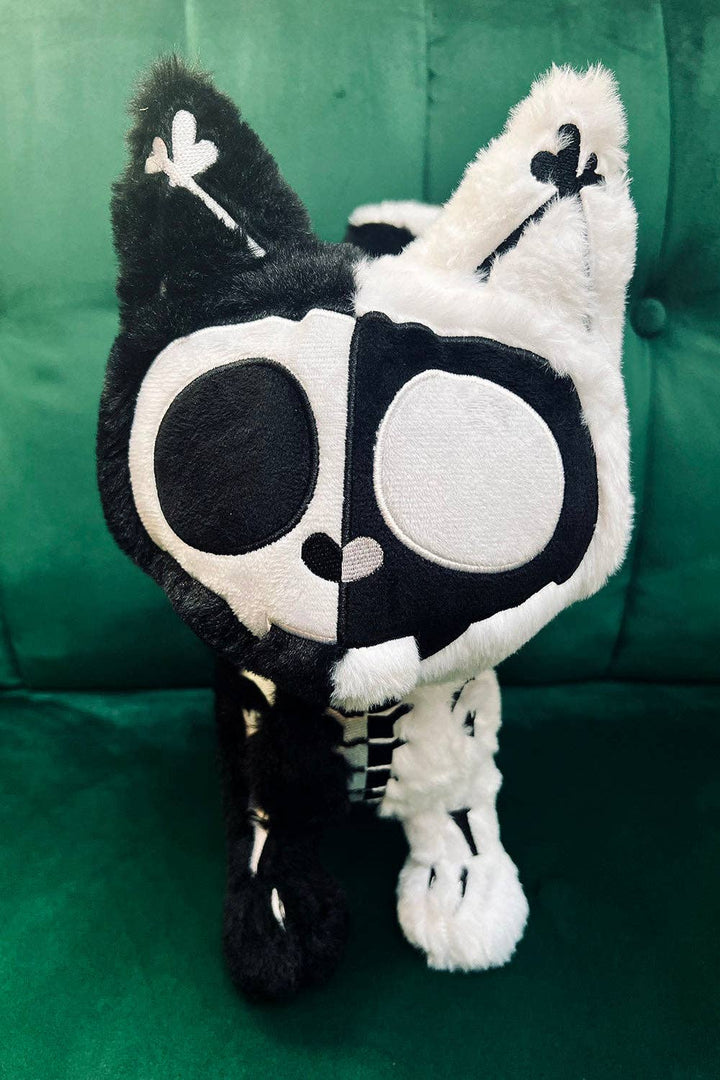 vampirefreaks - Splitzokitty Plush Toy [BLACK/WHITE]