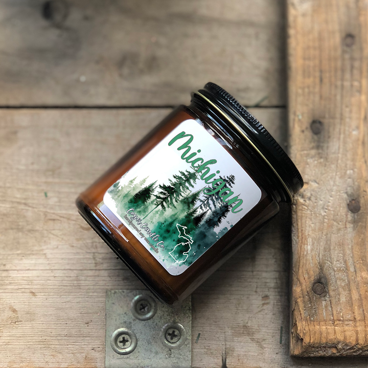 Odder Things Candle - MICHIGAN Treeline