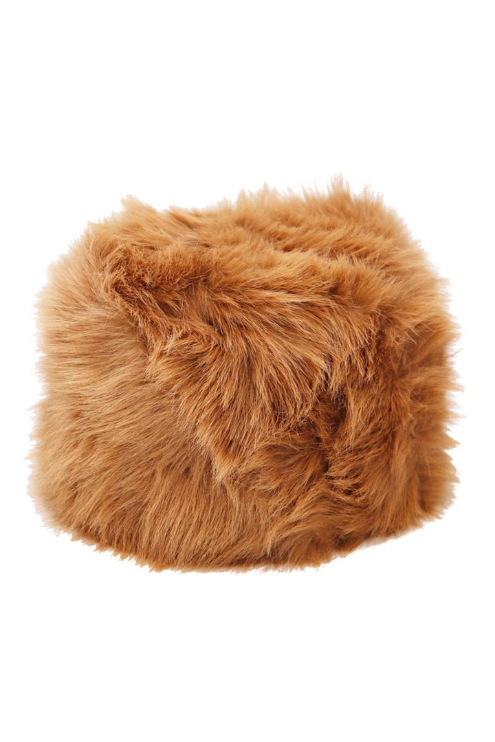 Soft Shaggy Faux Fur Papakha Cossack Hat