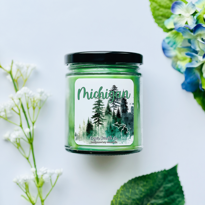 Odder Things Candle - MICHIGAN Treeline