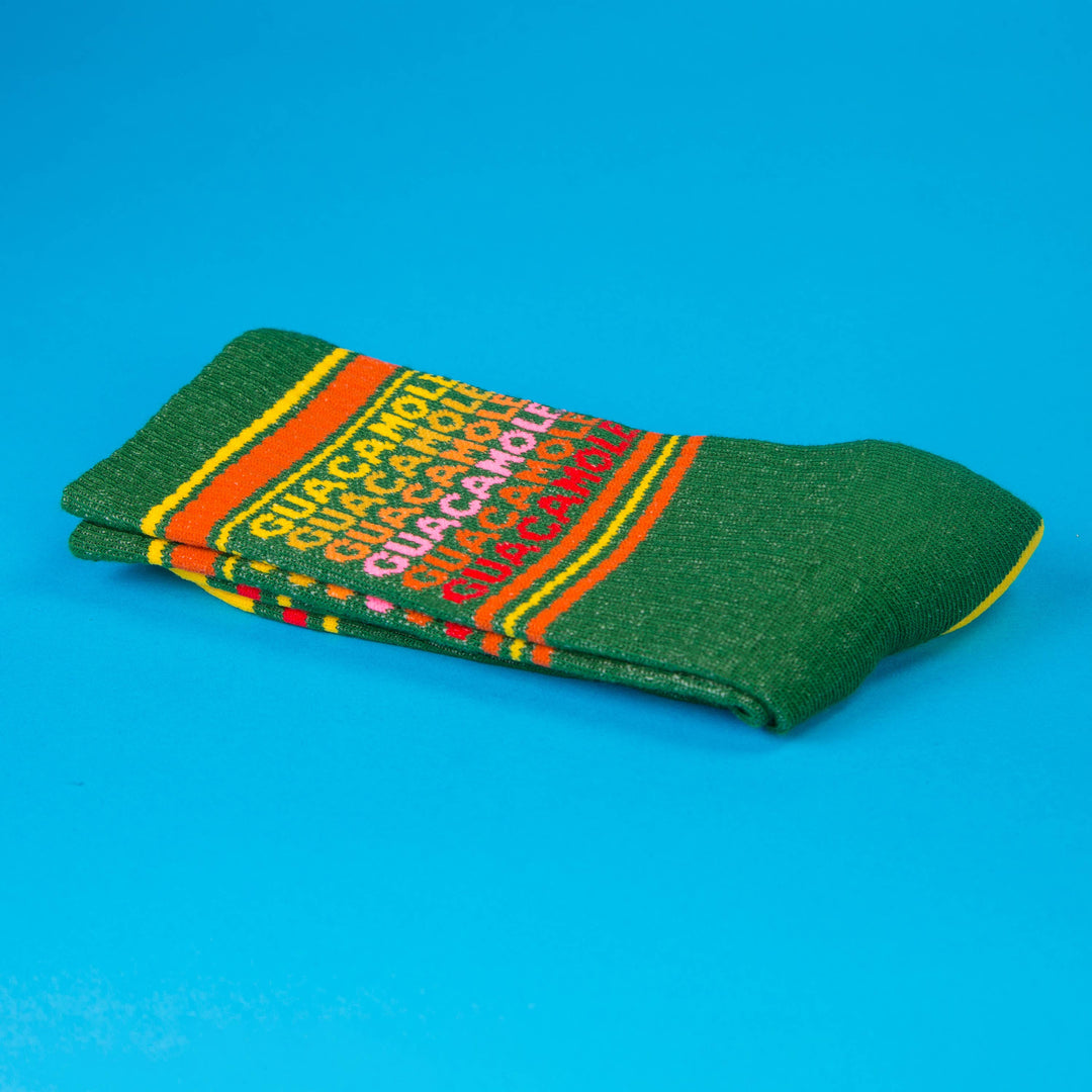 Gumball Poodle - Guacamole Gym Crew Socks