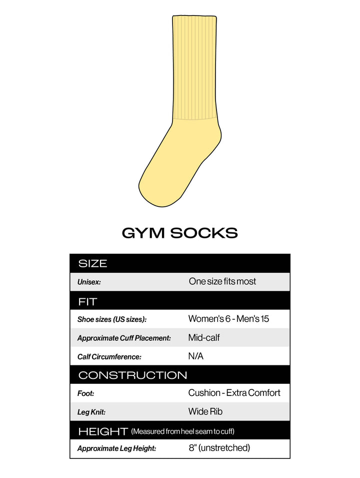 Gumball Poodle - I ❤️ Horses Gym Crew Socks