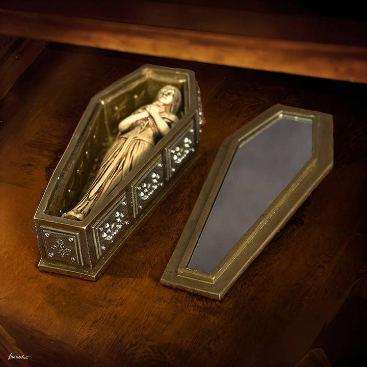 PACIFIC GIFTWARE - Bride of Dark Kiss Vampire Coffin Box with Mirror