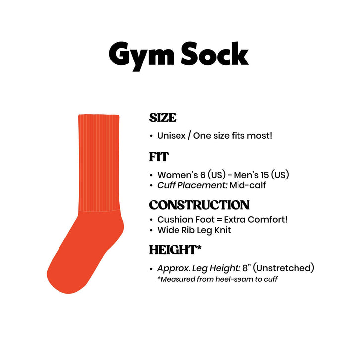 Gumball Poodle - Angel Gym Crew Socks