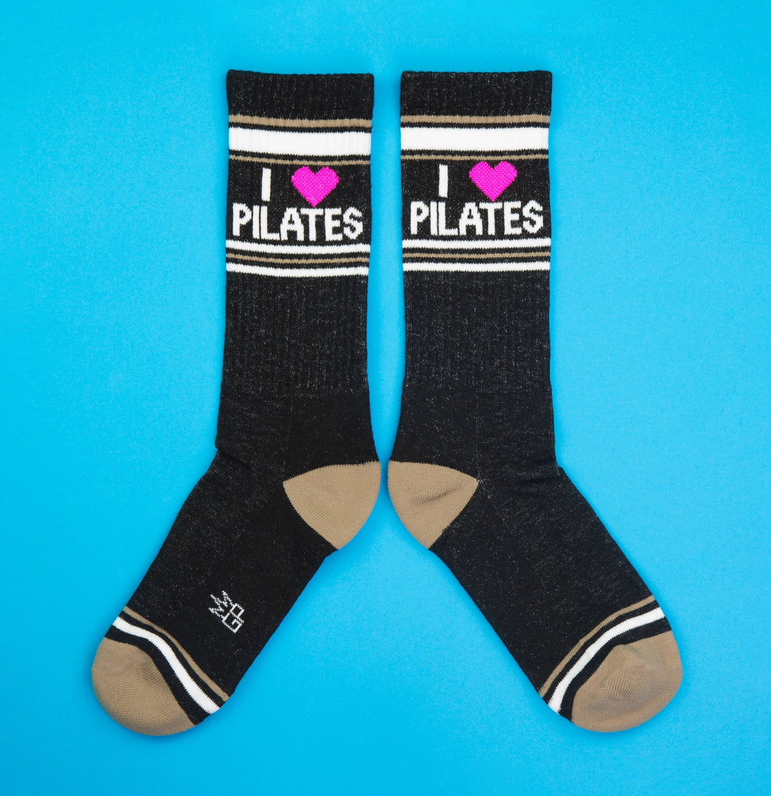 Gumball Poodle - I ❤️ Pilates Gym Crew Socks