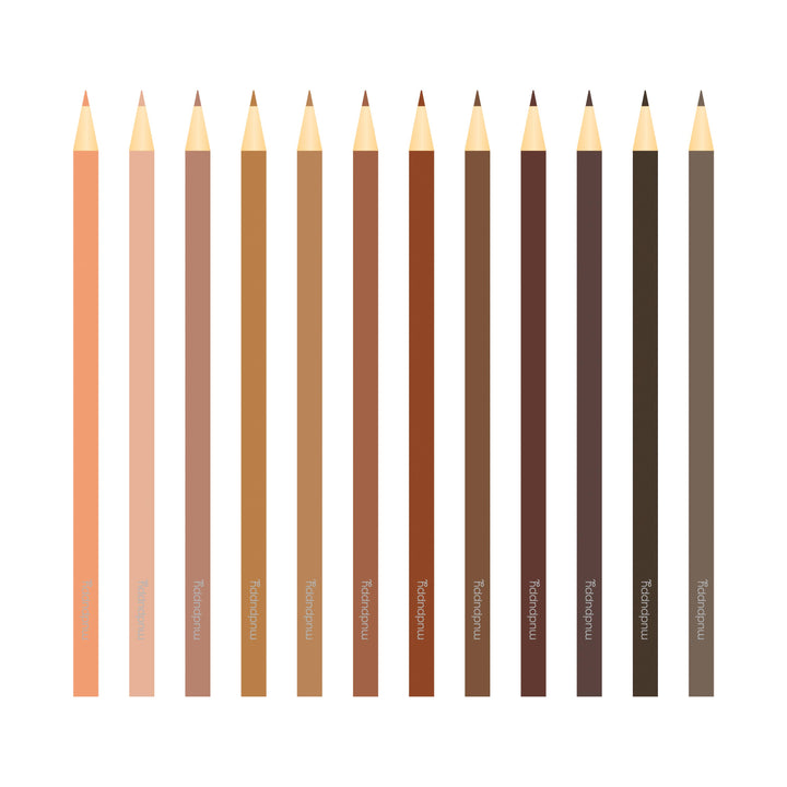 Chronicle Books - We Are Colorful Skin Tone Colored Pencils