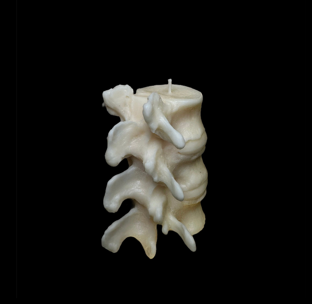 Midnight Studio LA - Spine Candle: White