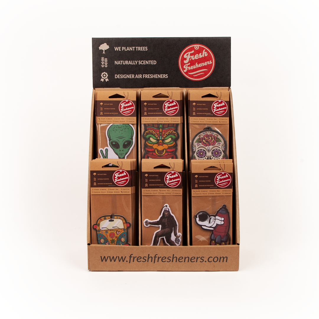 Fresh Fresheners - Free Empty Counter Top Display with purchase of 72 units