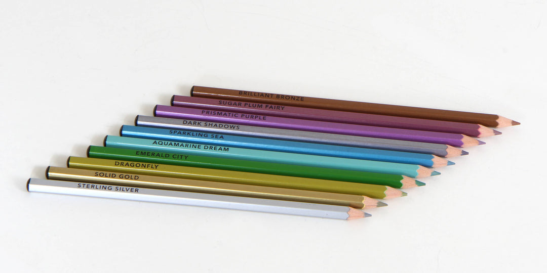 Chronicle Books - Bright Ideas Metallic Pencils