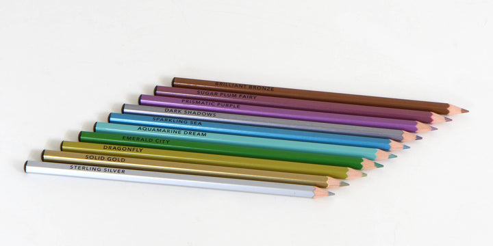 Chronicle Books - Bright Ideas Metallic Pencils