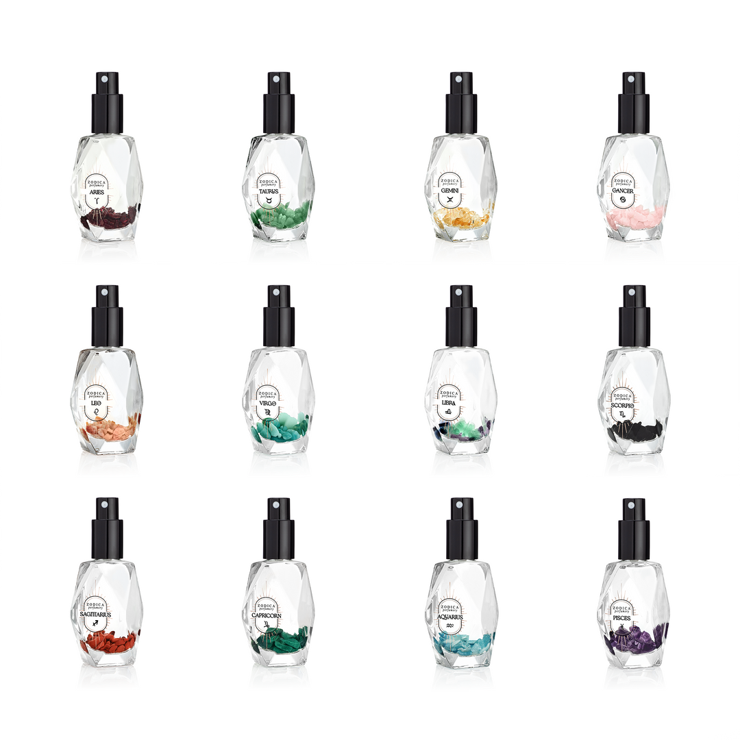 Zodica Perfumery - Crystal Infused Zodiac Perfume 50ml / 1.7oz: Leo