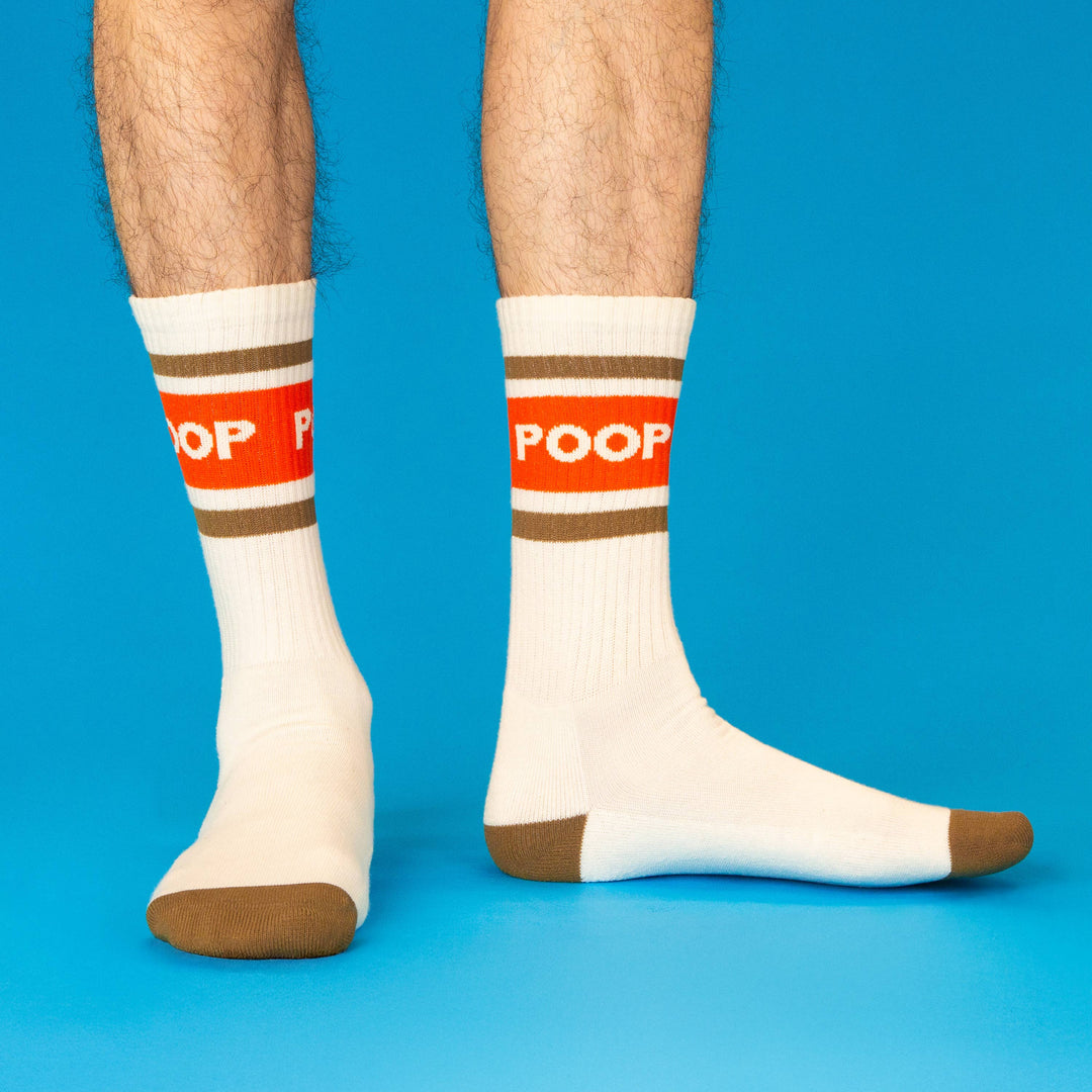 Gumball Poodle - Poop Gym Crew Socks
