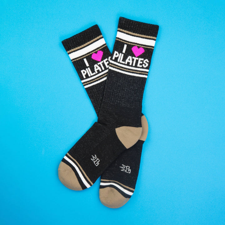 Gumball Poodle - I ❤️ Pilates Gym Crew Socks